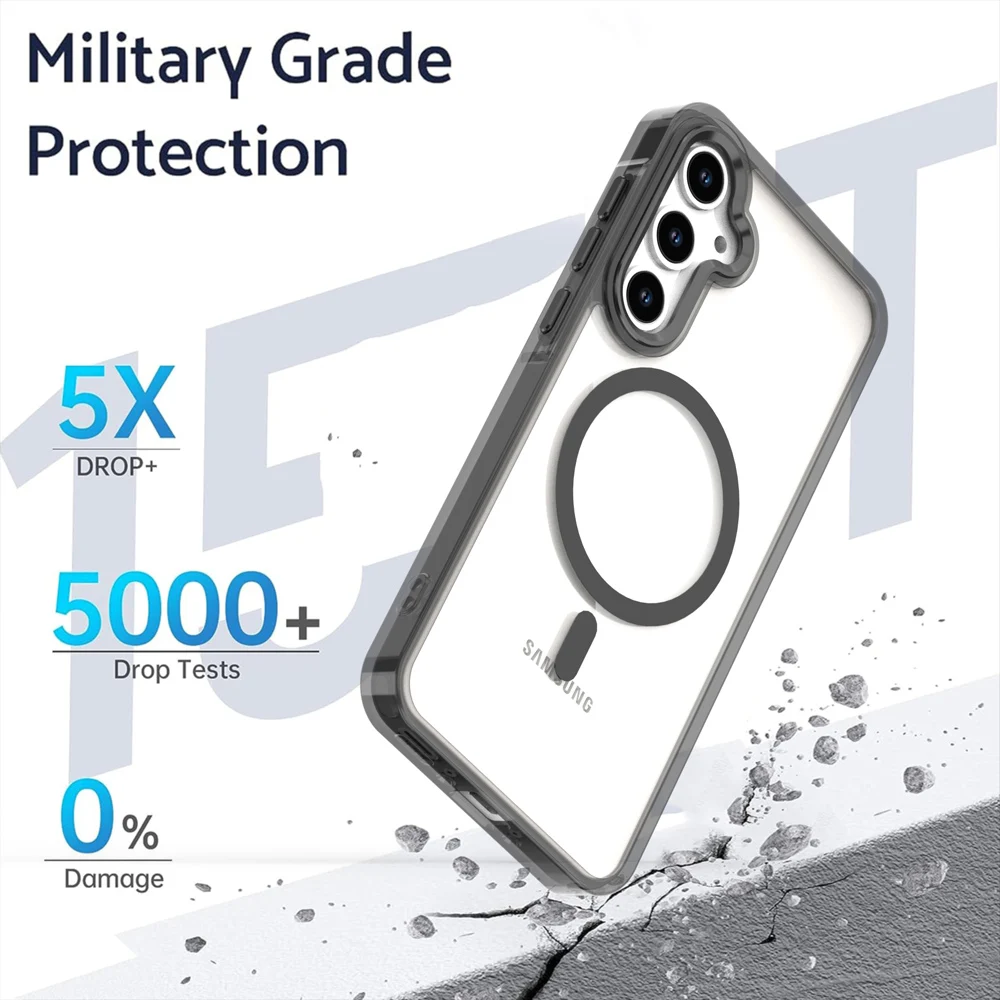 Magsafe Magnetic Wireless Charge Clear Case