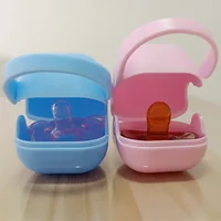 Boîte à sucettes en plastique PP pour bébé, petite boîte de rangement pour sucettes et aliments, produits pour mères et nourrissons 3