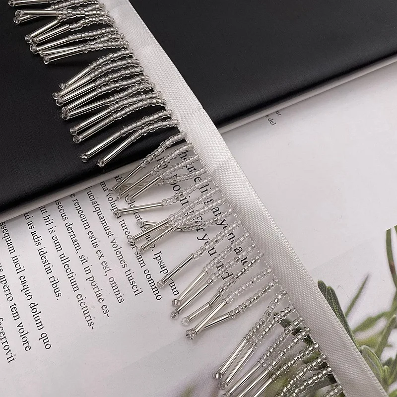 

10 ярдов, оптовая продажа, украшения для обуви ручной работы из бисера