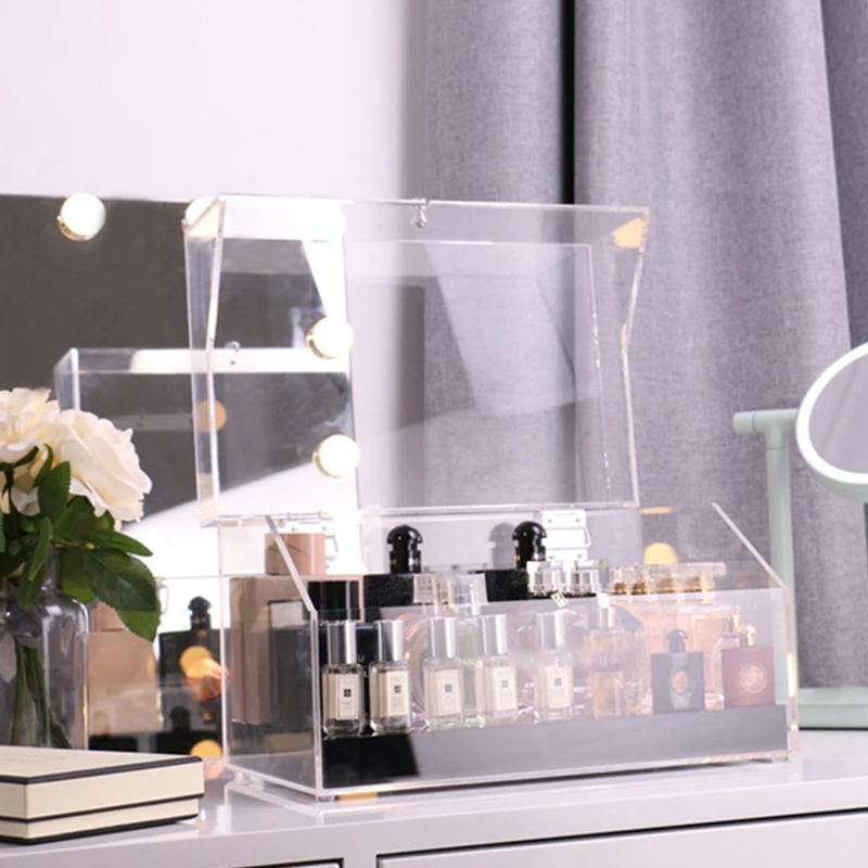 

Hign Qutality Transparent Acrylic Makeup Lipstick Display Case Make Up Organizer