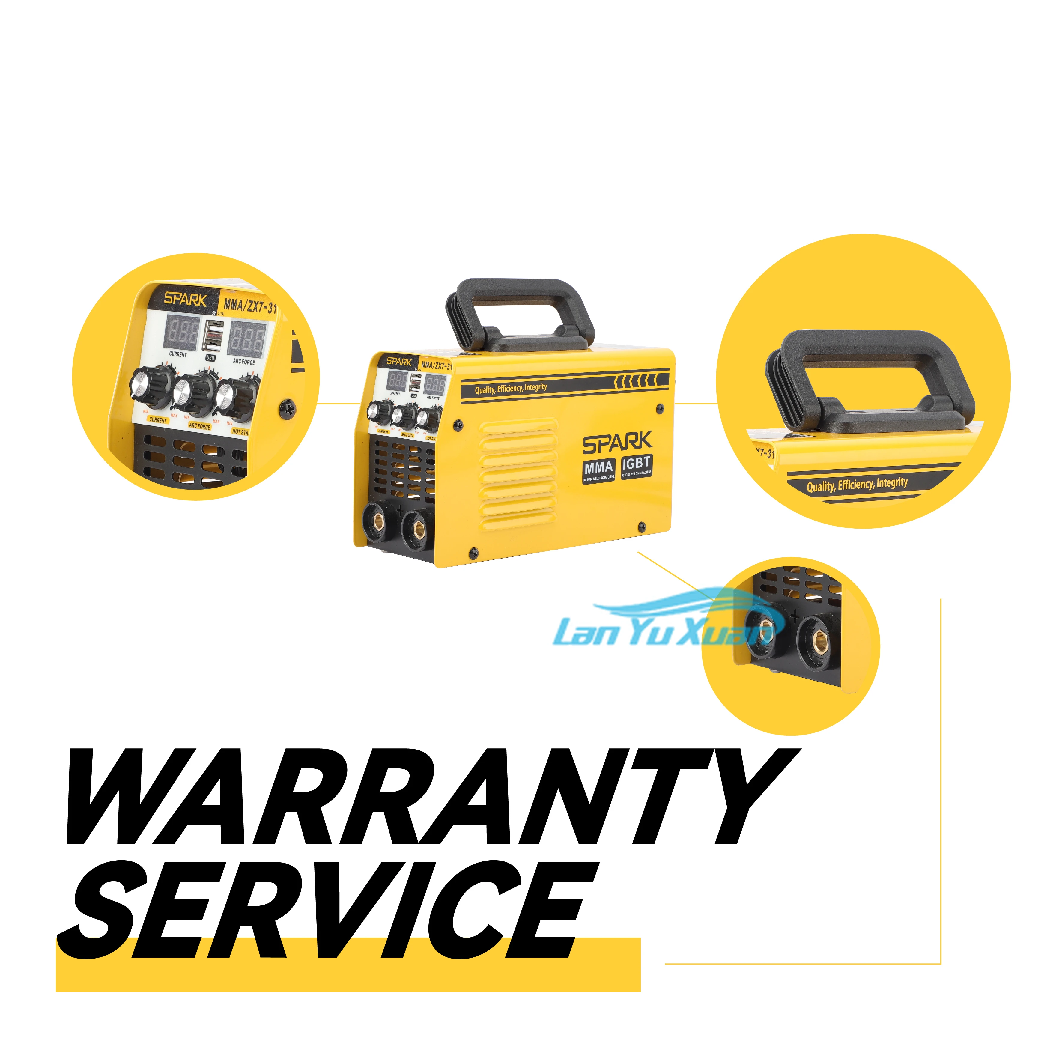 High Power Mini Welder 110V/220V MIG/MMA/TIG/Arc Igbt Inverter 120A Esab Ac Dc Copper Wire Electric Welding Machine For Weld 4