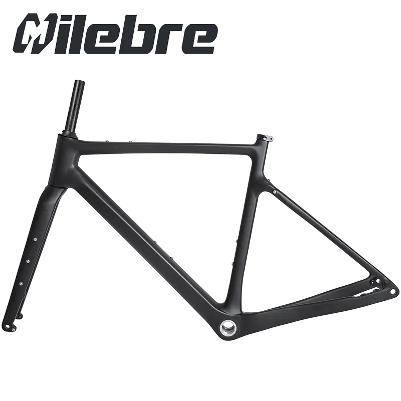 Carbon Gravel Bike Frame Fully Hidden Cable Carbon Frame Carbon MTB