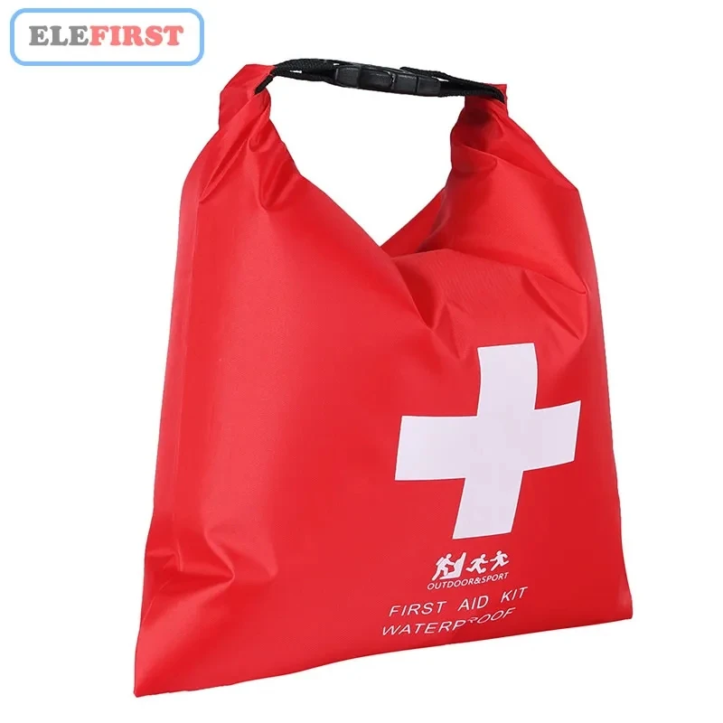 Borsetta Pronto Soccorso Rosa Piccola E Leggera: Mini Kit Medico Da Viaggio Per Campeggio, Trekking E Attività Outdoor