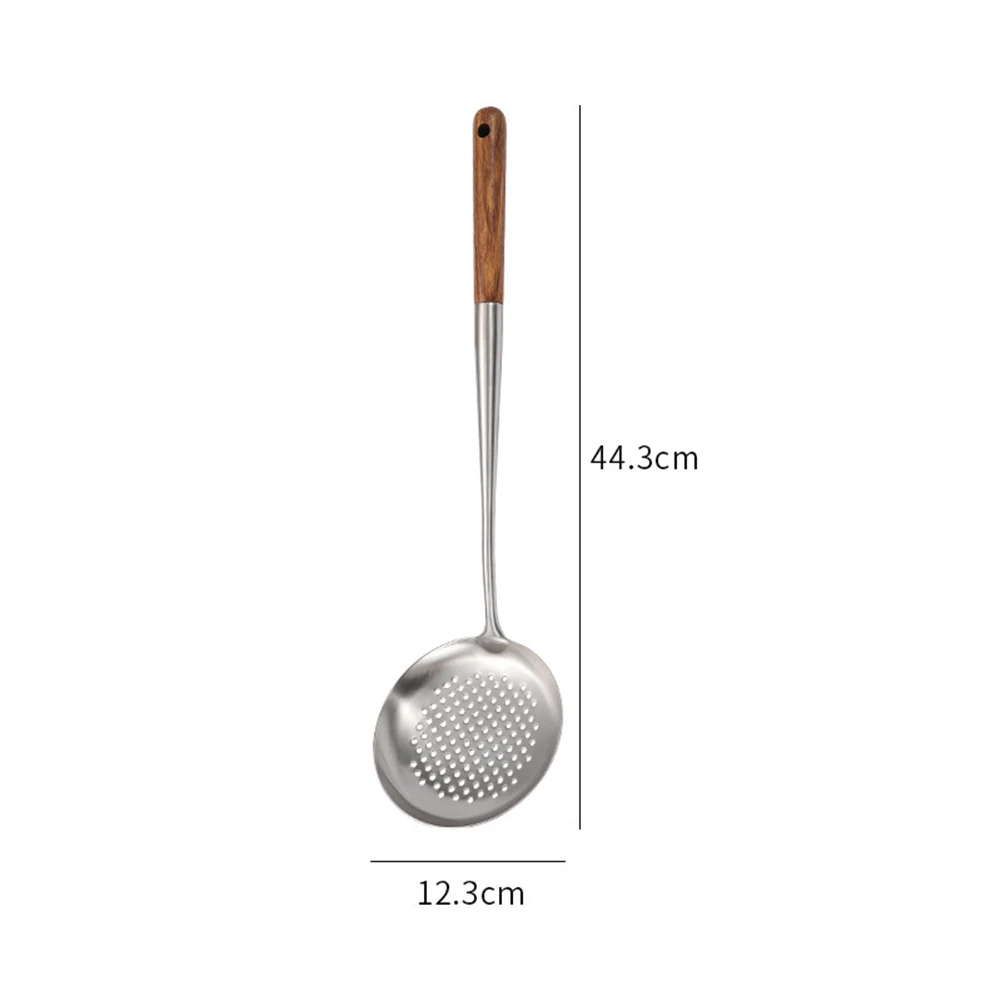 Cooking Tools Skimmer Ladle Features Pictures Aesthetics Silver Finish Dishwasher Safe Elegance Flavor Enhancing