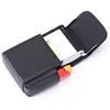 Men Supplies Smoker Smoke Tools Cigarette Box Lighter Holder Cigar Case Name Card Storage Container Nice Gift PU Leather 4