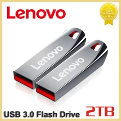 Lenovo 1TB USB 3.0 Metal Flash Drive Memory 2TB 512GB 256GB 128GB Waterproof Usb Stick High Speed Flash OTG Pen Drive For PC