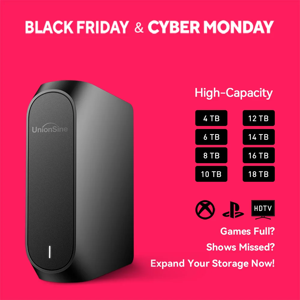 Best External Hard Drive for Xbox One: 10TB 7200RPM Solution for Gamers and  Content Creators, image size:1000x1000