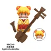 WM6162 WM6163 Japan Anime Demon Slayer Akaza Rui Iguro Obanai Tanjirou Kamado Nezuko Zenitsu Mini Action Figures Blocks Toy Kids 2
