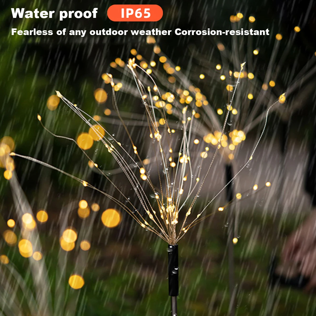Outdoor Waterproof Solar Garden Light Solar Firework Light LED Fairy Lights  420/300/200/60 LED For Yard Walkway Garden Lawn 3