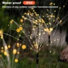 Solar Garden Lights Outdoor Waterproof Solar Firework Light LED Fairy Lights  420/300/200/60 LED For Yard Walkway Garden Lawn 3
