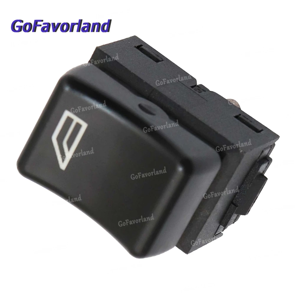 4 Pins Power Window Regulator Switch Black Plastic 3944084 For Volvo FH