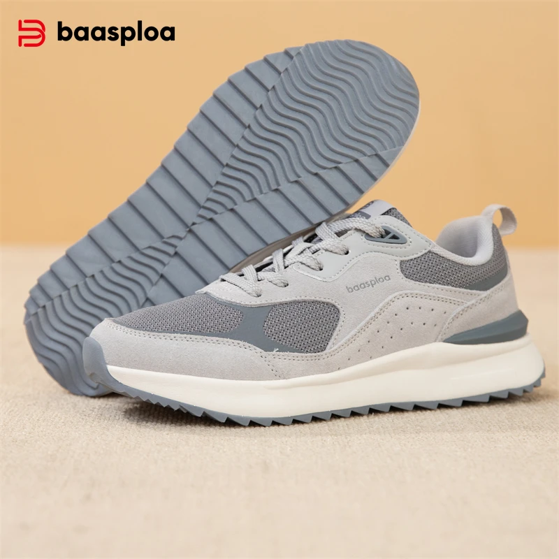 Baasploa Women Sport Shoes 2025 Mesh Breathable Casual Sneakers Women Spring New Arrival Brand Comfort Walking Shoes Outdoor 2