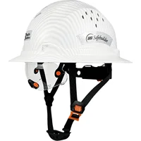 Full Brim Safety Helmet with Visor