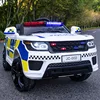 12V Load 50KG Big Size With Remote Control Children's Electric Four-wheel Rechargale Double drive Toy Battery Police Music Car 4