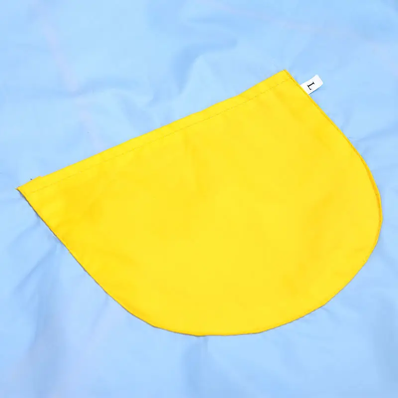 Kids Paint Apron Artist Uniform for Children Working Pocket Waterproof Apron for Painting Baby Eating Brush Pattern Sleeved Bib 5