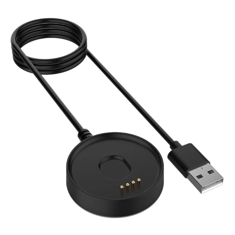 For Ticwatch C2 Portable Fast Charger With Data Function Dock Cradle Magnet Adsorption Charger Cable
