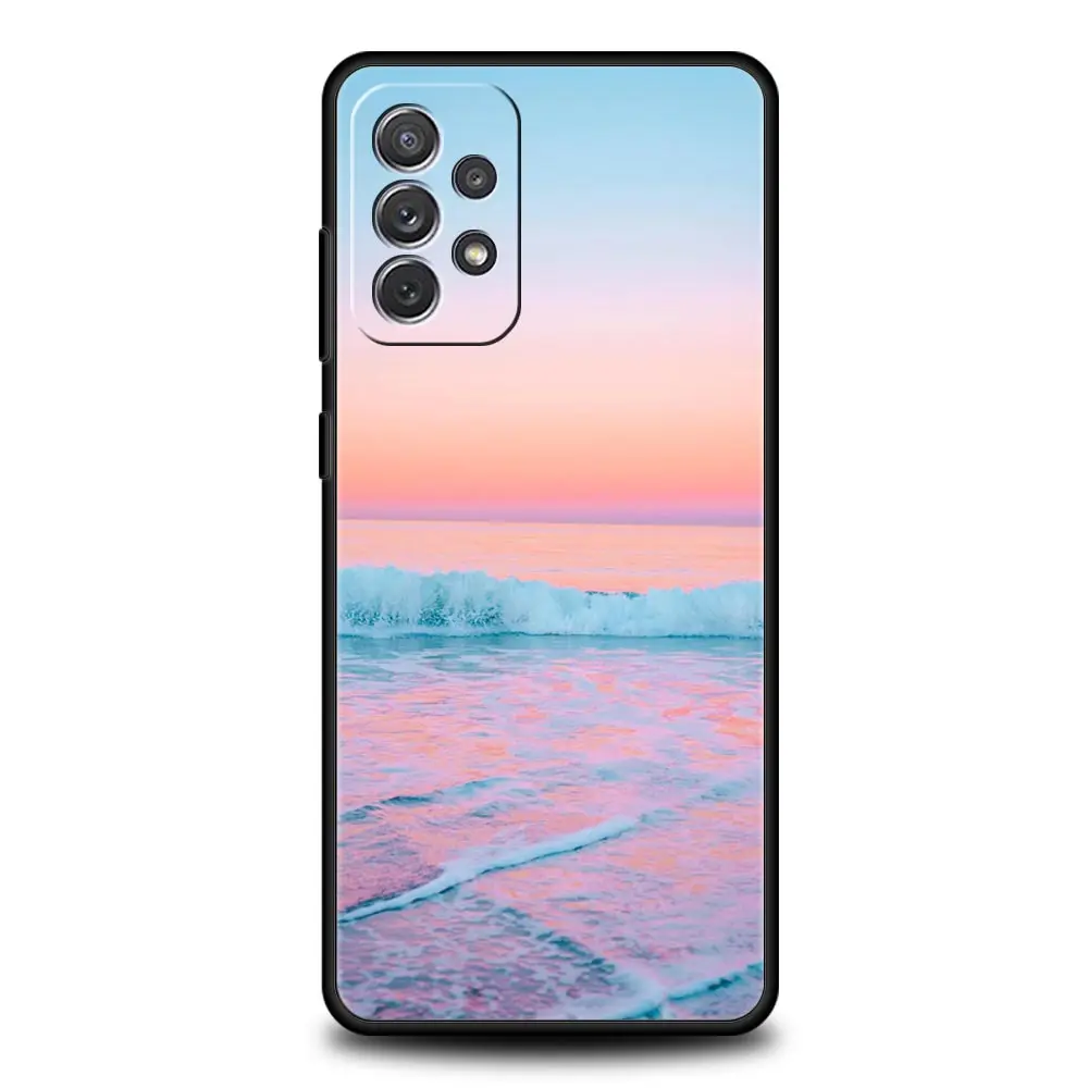 Sea Blue Sky Beach Design Phone Case