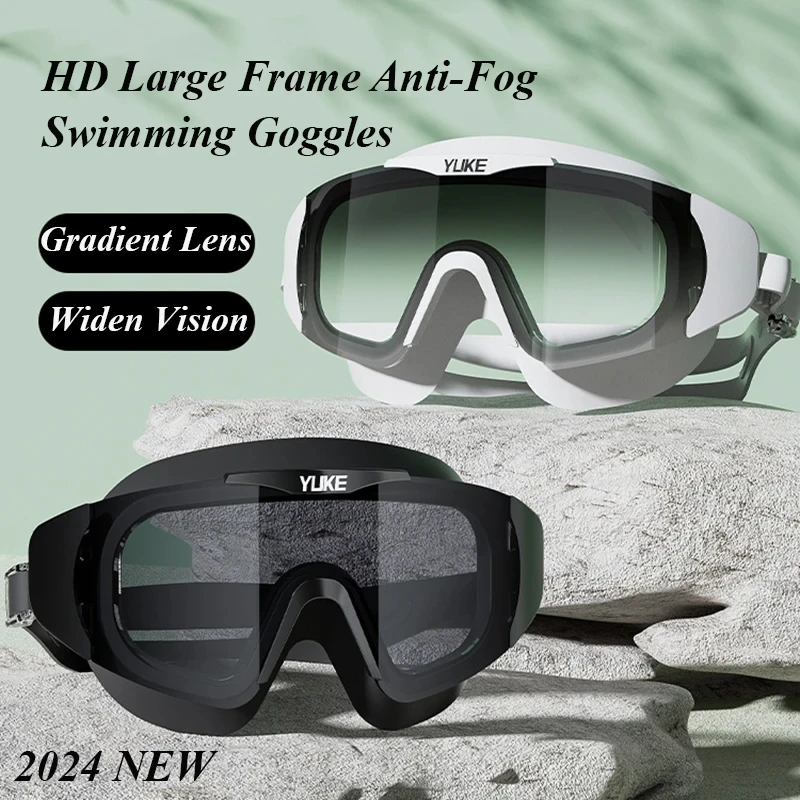 

Popular Online Waterproof And Anti Fog Large Frame Professional Diving Goggles, Adult Swimming Goggles