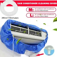 130cm Large Air Conditioning Cleaning Cover Set Conditioner Cleaner with Water Pipe Waterproof Cleaning Kit For Air Conditioner 3