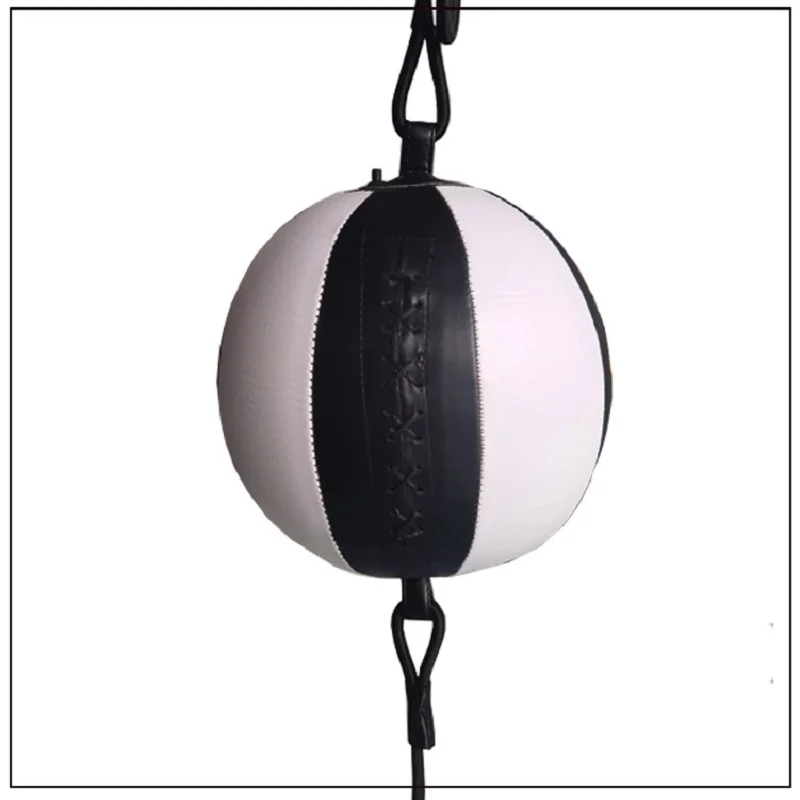 PU Leather Punching Ball Boxing Bag Inflatable Reflex Speed Balls Fitness Training Double End Boxing Speed Ball vent