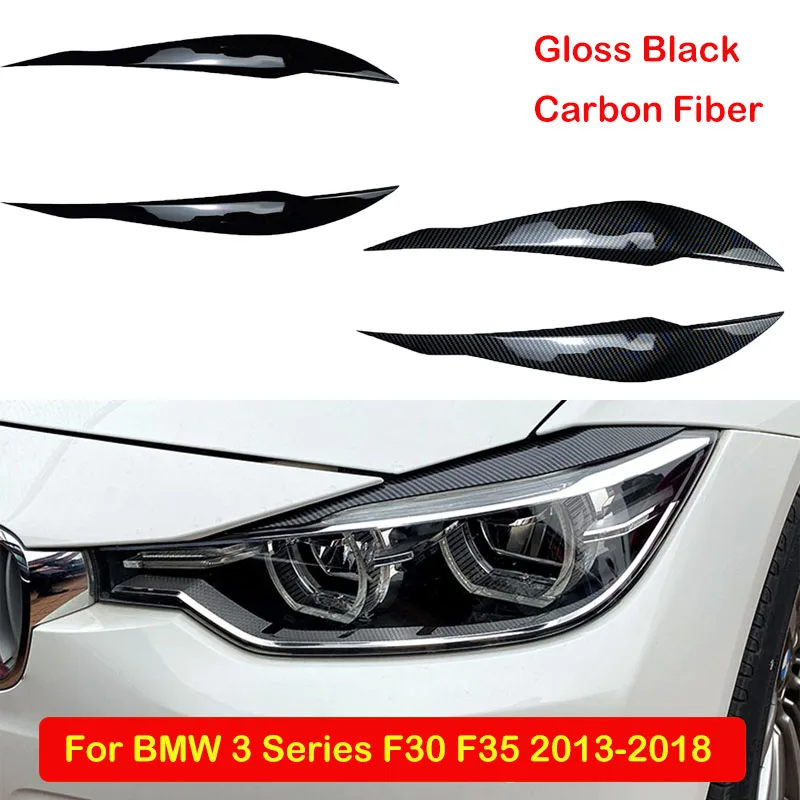 

2 шт., наклейки для автомобильных фар BMW 3 серии F30 F35 2013-2018
