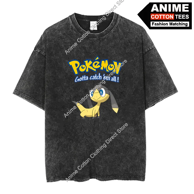 

Elf Helioptile T Shirt Cartoon Anime Elf Baby Print T-shirt Y2k Harajuku Street Casual Unisex Oversized Loose Tees Cotton