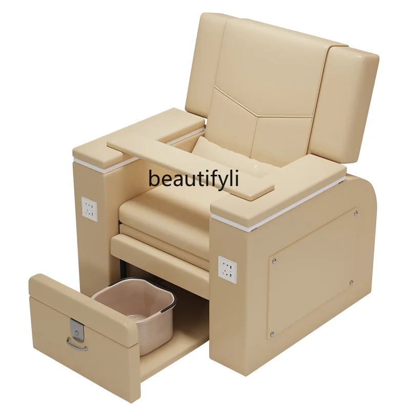 

Nail Beauty Sofa Electric Foot Massage Armchair Hand and Foot Care Multifunctional Eyelash-Beauty Sofa Foot Chair