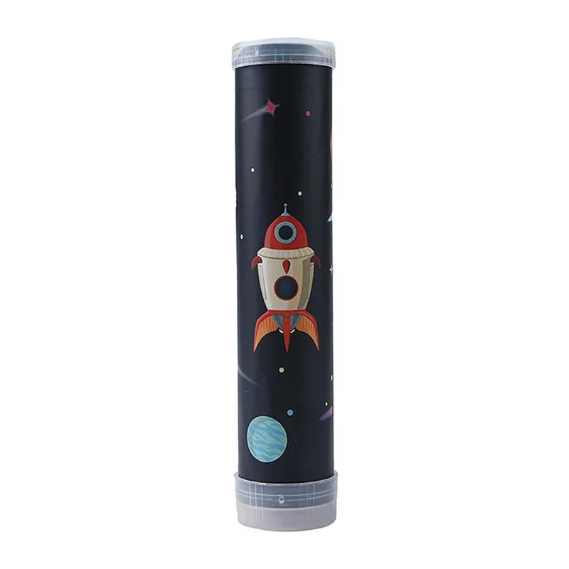 DIY Rotating Kaleidoscope Kits Science Experiment Educational Kids Craft Brain Hands-Eyes Cooperation Toys for Children Gift Toy