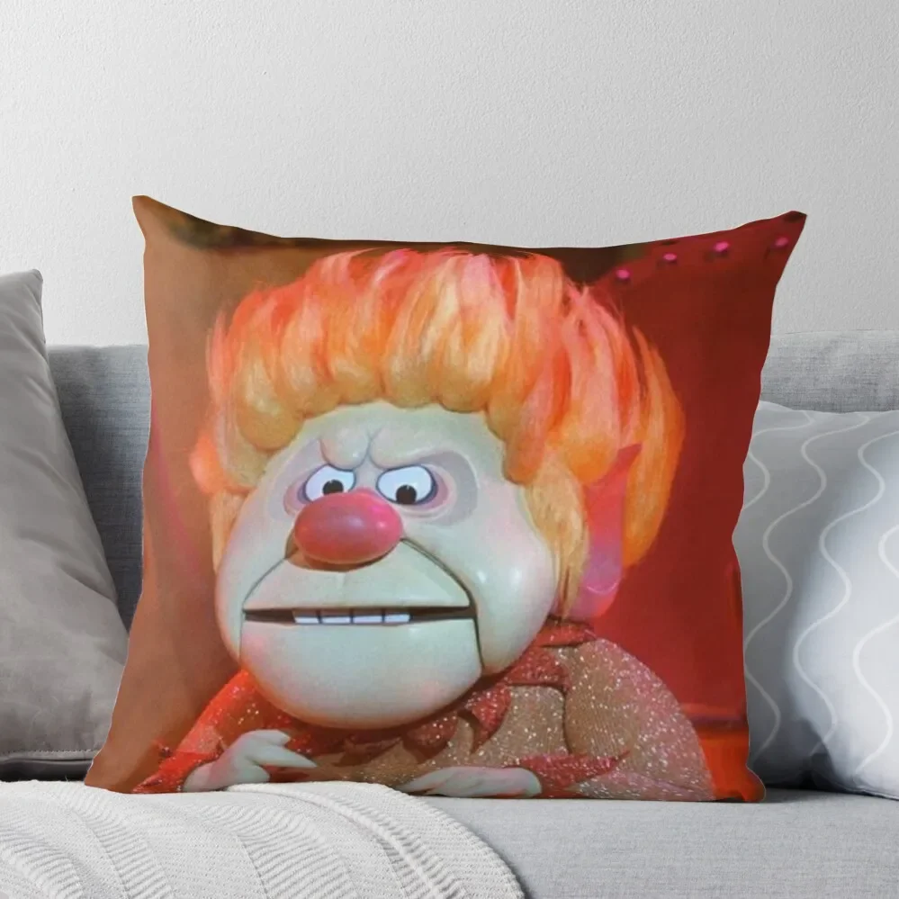 

Heat Miser Throw Pillow Throw Pillow Covers pillow cover luxury Case Christmas
