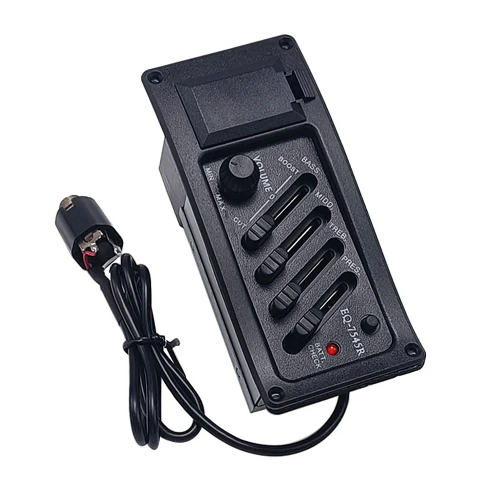 Akustische Gitarre EQ Piezo Pickup/Vorverstärkereinheit Akustikgitarre EQ-7545R