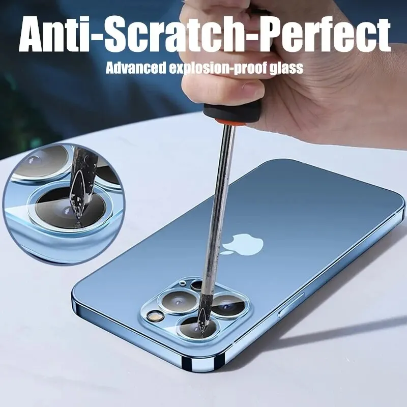 4PCS HD Back Camera Glass Protectors For iPhone 13 11 12 14 Pro Max Lens Protective Glass on iPhone 14 13 15 PRO MAX Camera Film 5