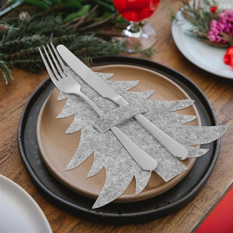 Nadenkend Voorwaardelijk Mens 4 Stuks Kerst Decoratie Bestek Zak Bestek Cover Xmas Boom Cutter Vork Zak  Kerst Servies Zak Praktische Servies Cover| | - AliExpress