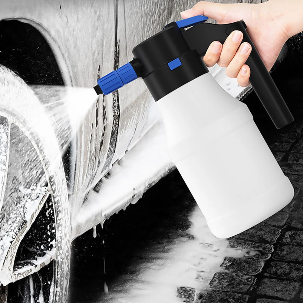 

1.5L Car Wash Sprayer Electric Plant Mister Spray Bottle 8Bar Rechargeable Battery Powered Plant Watering Devices For Cleaning