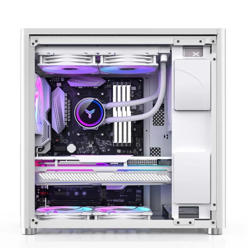水冷CPUクーラー ID-COOLING PINKFLOW240 LEDホワイト