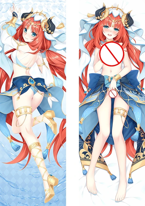 

Dakimakura Anime Pillow Case Niru Harajin Throw Long Pillow Cover Bedding Hugging Body Double-sided Pillowcase