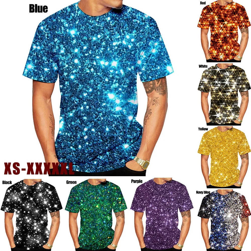 

New Summer Fashion 3D Printed Vertigo Visual Pattern Men's T-shirt Fun Casual Outdoor Street Loose Comfortable Oversized T-shirt