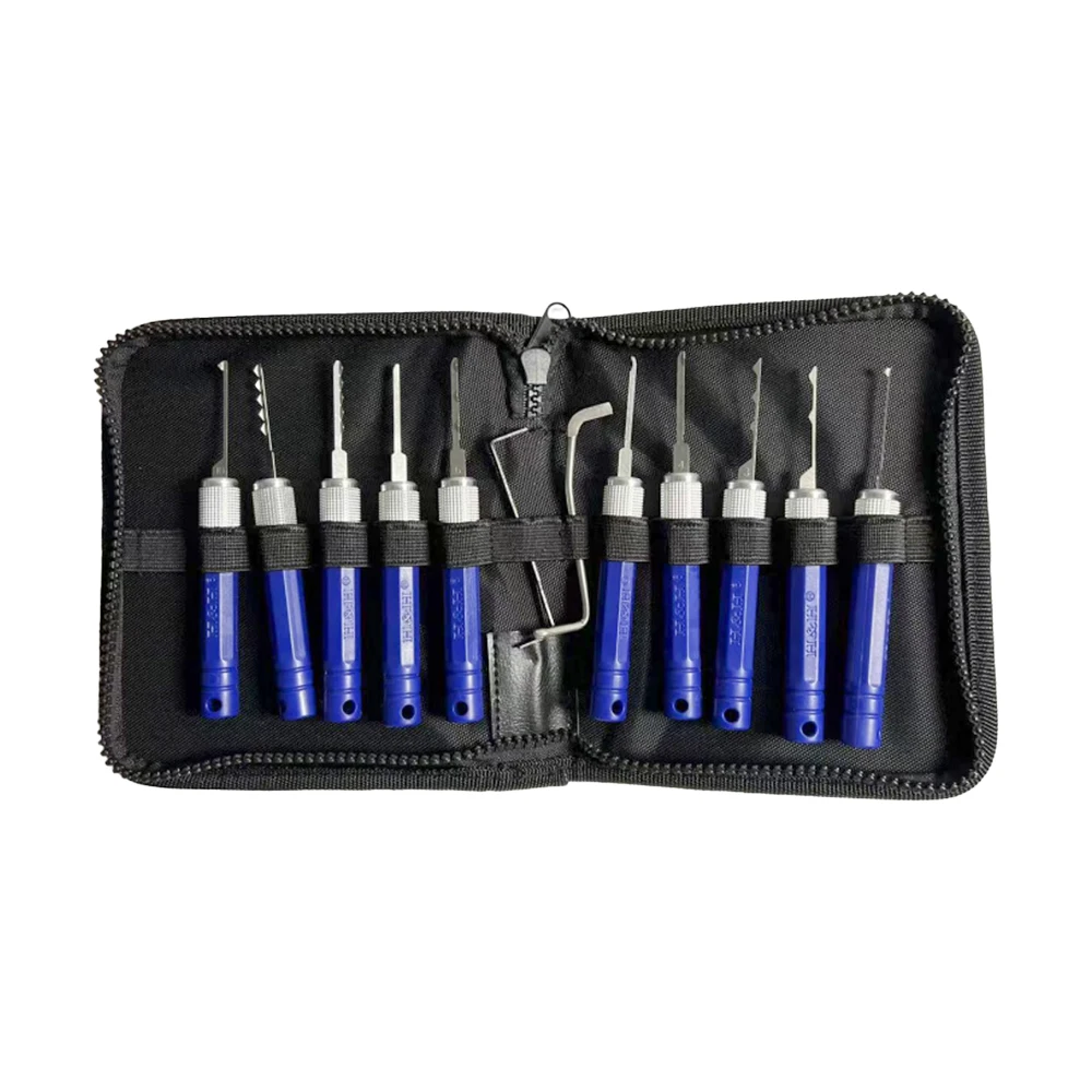 Набор голубых зажимных ключей с Голубой Ручкой