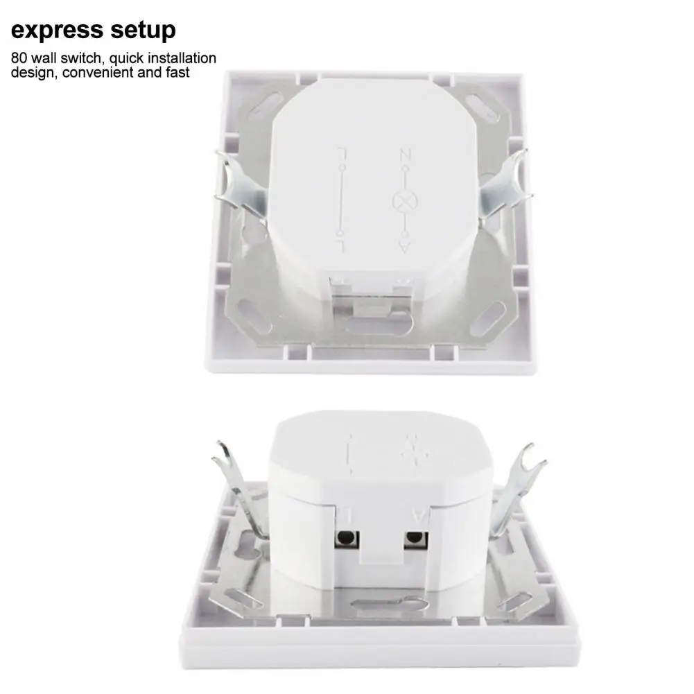 

Motion Sensor Switch Flame Pir Sensor Wall Light Switch with Wide Sensing Angle No Neutral Ideal for Motion Detection Flame