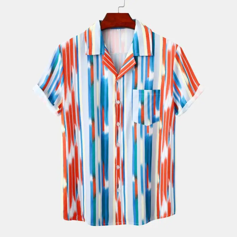 Linen Shirts Men Shirt Luxury Brand Men's T-shirts Man Free Shipping Fashion Clothing Blouses Social Hawaiian Cotton Oversize
