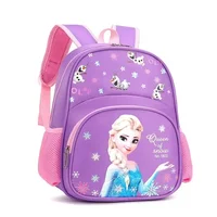Disney Frozen Elsa New Kindergarten Schoolbag Cartoon Boys and Girls Backpack Cute Baby Schoolbag for Primary School Students 2