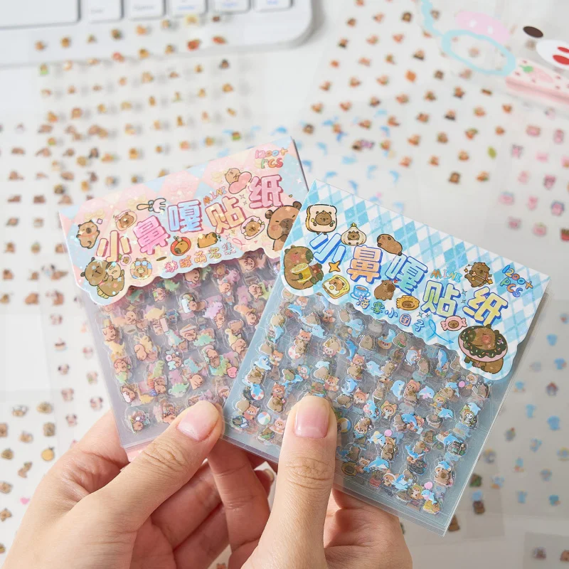 Cute Cartoon Nail Sticker Set - 20-Piece Adorable Designs for DIY Nail Art & Decoration
