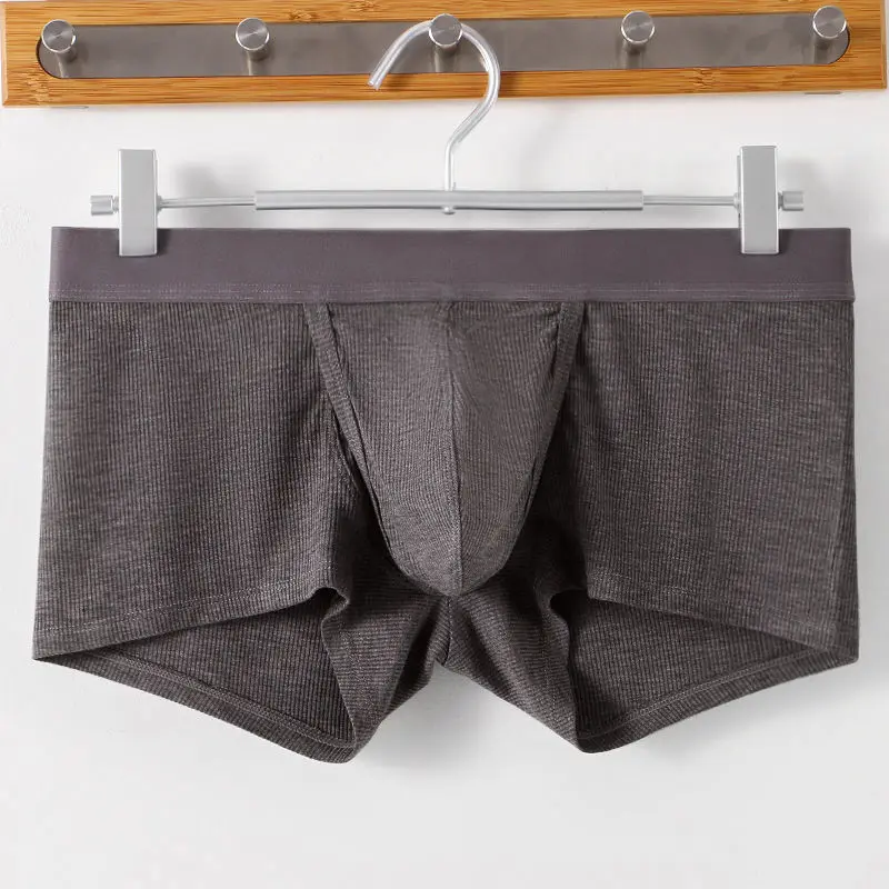 Men's Underwear Mid-Low Waist Separation Sexy Space Capsule Breathable Youth Sports Comfortable Boys Boxer Shorts Boxershorts