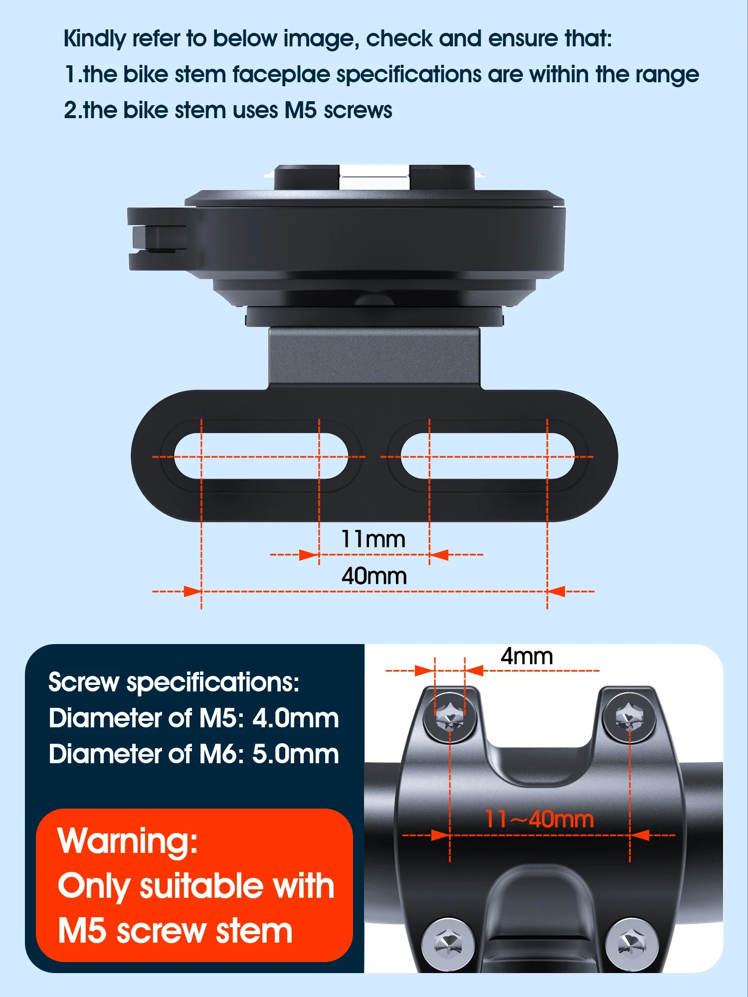 Aluminum Quick-Connect Bike Phone Holder and Accessory Mount