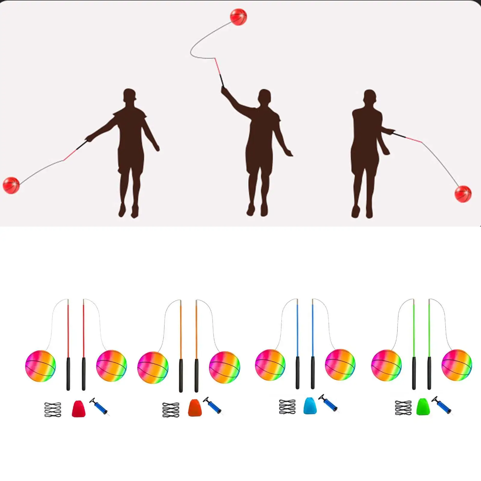 Arm Swing Fitness Ball Set for Tennis Practice And Outdoor Fun