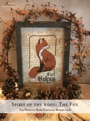 

Red Fox-Lovely Набор для вышивки счетным крестом, игла своими руками, высокое качество, красивый рост, 27-39