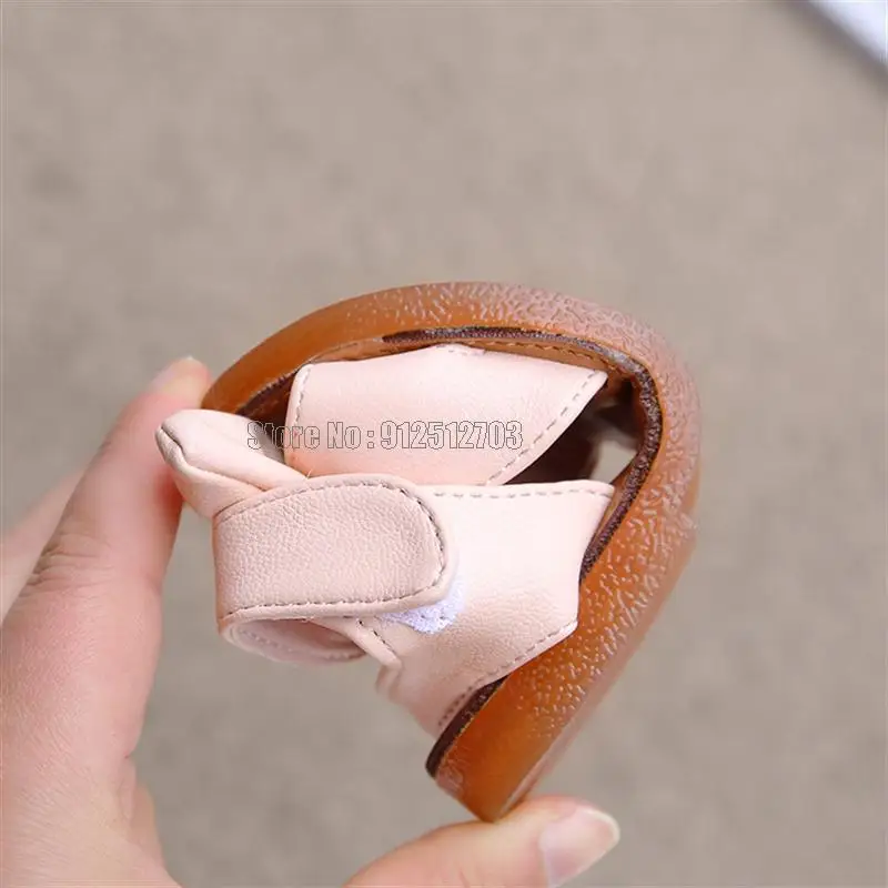 best leather shoes Casual Butterfly Knot Bow Knot Bow Non-slip Soft Kid Toddler Baby Summer Little Children Girls Princess Open Toe Beach Shoes girl princess shoes