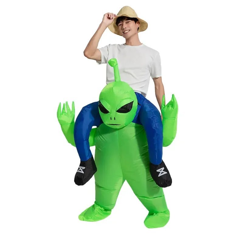Adult Kids Alien Inflatable Costume halloween costumes Fun Party Halloween Costume for man Women Cosplay