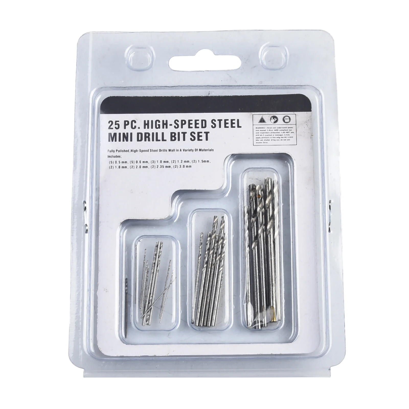 Kit De 25 Mini Forets HSS Pour Métal - Diamètres De 0,5mm à 2,35mm - Idéal Modélisme Et Bricolage Fin