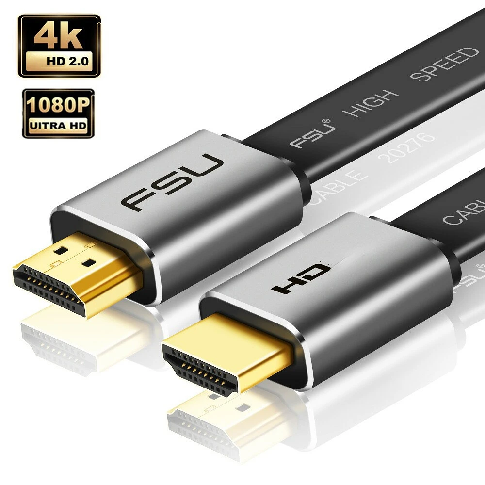 HDMI-compatible Cable Video Cables HDMI 2.0 Gold Plated 1.4 4K@120Hz 1080P  3D Cable for HDTV Splitter Switcher PS5 0.5m 1m 2m 3m - AliExpress