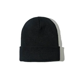 Slouchy Beanie Hats for Men/women Knitted Caps Soft Warm Ski Hat Unisex Knitted Lady's Jumper Autumn and Winter Wool Hat